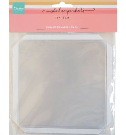 Marianne Design Shaker Pockets 13x13cm (LR0073) Marianne Design Shaker Pockets 13x13cm (LR0073)