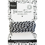 Marianne Design Bakers Twine Black/White (CA3212)