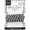 Marianne Design Bakers Twine Black/White (CA3212)