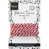 Marianne Design Bakers Twine Red/White (CA3213)
