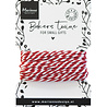 Marianne Design PRE-ORDER Bakers Twine Red/White (CA3213) Marianne Design PRE-ORDER Bakers Twine Red/White (CA3213)
