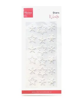 Marianne Design Pearls White Stars (CA3215)