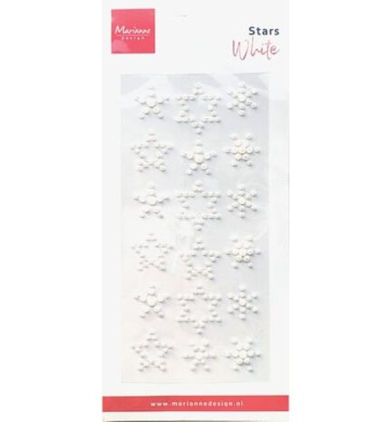 Marianne Design Pearls White Stars (CA3215) Marianne Design Pearls White Stars (CA3215)