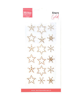 Marianne Design Rhine Stones Gold Stars (CA3217) Marianne Design Rhine Stones Gold Stars (CA3217)