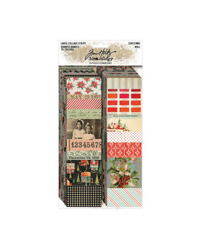 Idea-ology Tim Holtz Christmas Large Collage Strips (TH94410) Idea-ology Tim Holtz Christmas Large Collage Strips (TH94410)
