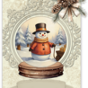 Creatief Art Frosted Snowglobes Card Kit (RE2530-0188)