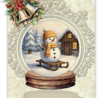 Creatief Art Frosted Snowglobes Card Kit (RE2530-0188)