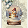 Creatief Art Frosted Snowglobes Card Kit (RE2530-0188)