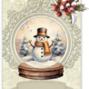Creatief Art Frosted Snowglobes Card Kit (RE2530-0188)