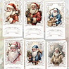 Creatief Art PRE-ORDER Vintage Santa Claus Card Kit (RE2530-0189) Creatief Art PRE-ORDER Vintage Santa Claus Card Kit (RE2530-0189)