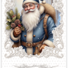 Creatief Art PRE-ORDER Vintage Santa Claus Card Kit (RE2530-0189) Creatief Art PRE-ORDER Vintage Santa Claus Card Kit (RE2530-0189)