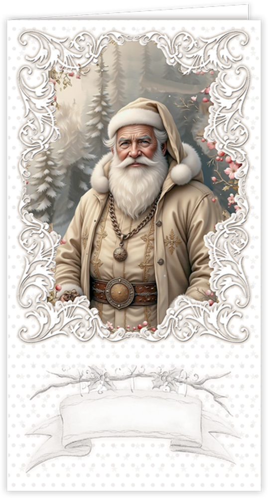 Creatief Art Vintage Santa Claus Card Kit (RE2530-0189) Creatief Art Vintage Santa Claus Card Kit (RE2530-0189)
