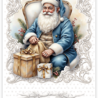 Creatief Art PRE-ORDER Vintage Santa Claus Card Kit (RE2530-0189) Creatief Art PRE-ORDER Vintage Santa Claus Card Kit (RE2530-0189)