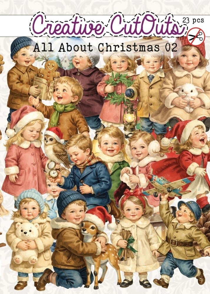 Creatief Art All About Christmas Die-Cuts Creative CutOuts (CCODC-007-02)