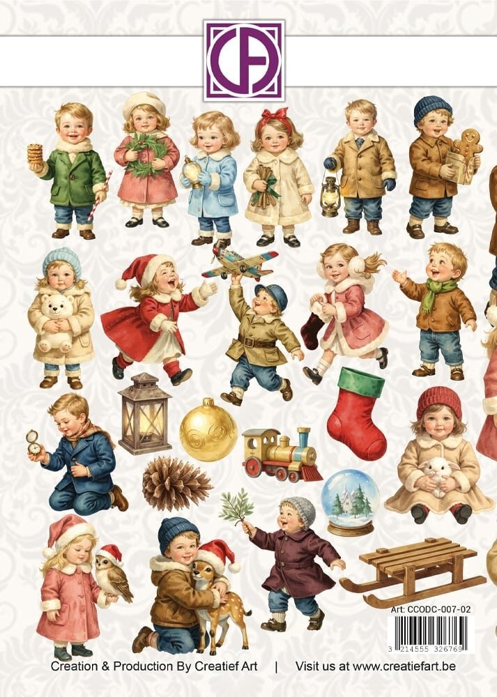 Creatief Art All About Christmas Die-Cuts Creative CutOuts (CCODC-007-02)