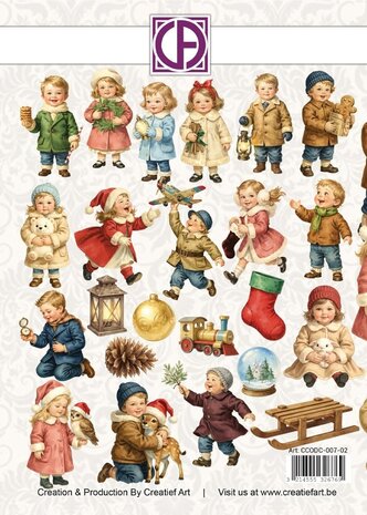 Creatief Art All About Christmas Die-Cuts Creative CutOuts (CCODC-007-02)