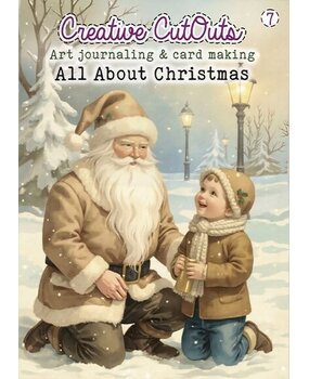Creatief Art All About Christmas Art Journaling & Card Making Book (CCOBOEK-007) Creatief Art All About Christmas Art Journaling & Card Making Book (CCOBOEK-007)