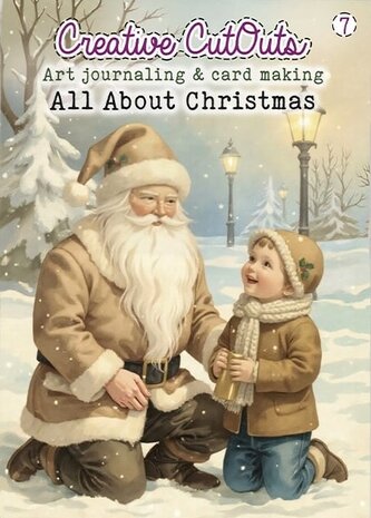 Creatief Art All About Christmas Art Journaling & Card Making Book (CCOBOEK-007)