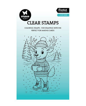 Studio Light Essentials Clear Stamps Cozy Deer (SL-ES-STAMP895) Studio Light Essentials Clear Stamps Cozy Deer (SL-ES-STAMP895)