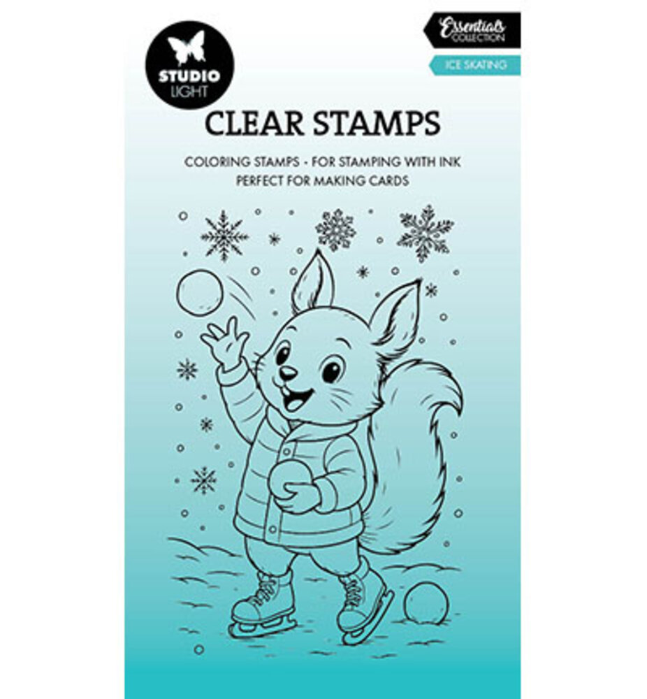 Studio Light Essentials Clear Stamps Ice Skating (SL-ES-STAMP896)