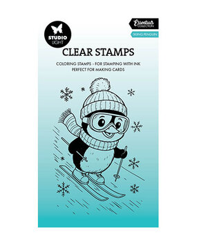 Studio Light Essentials Clear Stamps Skiing Penguin (SL-ES-STAMP897) Studio Light Essentials Clear Stamps Skiing Penguin (SL-ES-STAMP897)