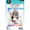 Studio Light Essentials Clear Stamps Skiing Penguin (SL-ES-STAMP897)