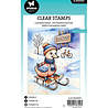 Studio Light Essentials Clear Stamps Duck on a Sleigh (SL-ES-STAMP899)