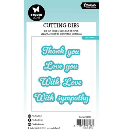 Studio Light Essentials Snijmal Sentiment (SL-ES-CD1072)