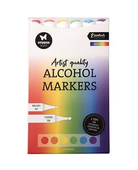 Studio Light Alcohol Markers Rainbow (SL-CO-MARK34)