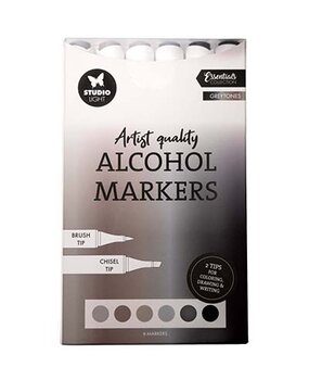 Studio Light Alcohol Markers Greytones (SL-CO-MARK37)