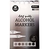 Studio Light Alcohol Markers Greytones (SL-CO-MARK37)