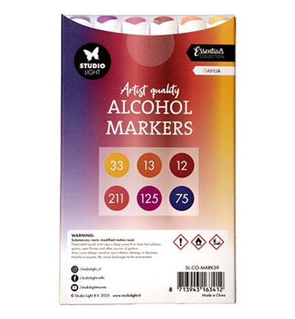 Studio Light Alcohol Markers Dahlia (SL-CO-MARK39)