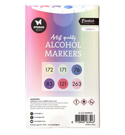 Studio Light Alcohol Markers Blossom (SL-CO-MARK42)