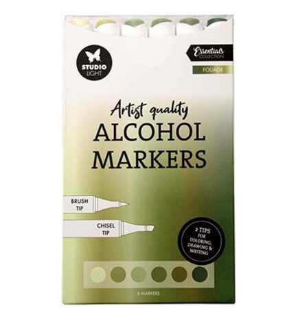 Studio Light Alcohol Markers Foliage (SL-CO-MARK43)