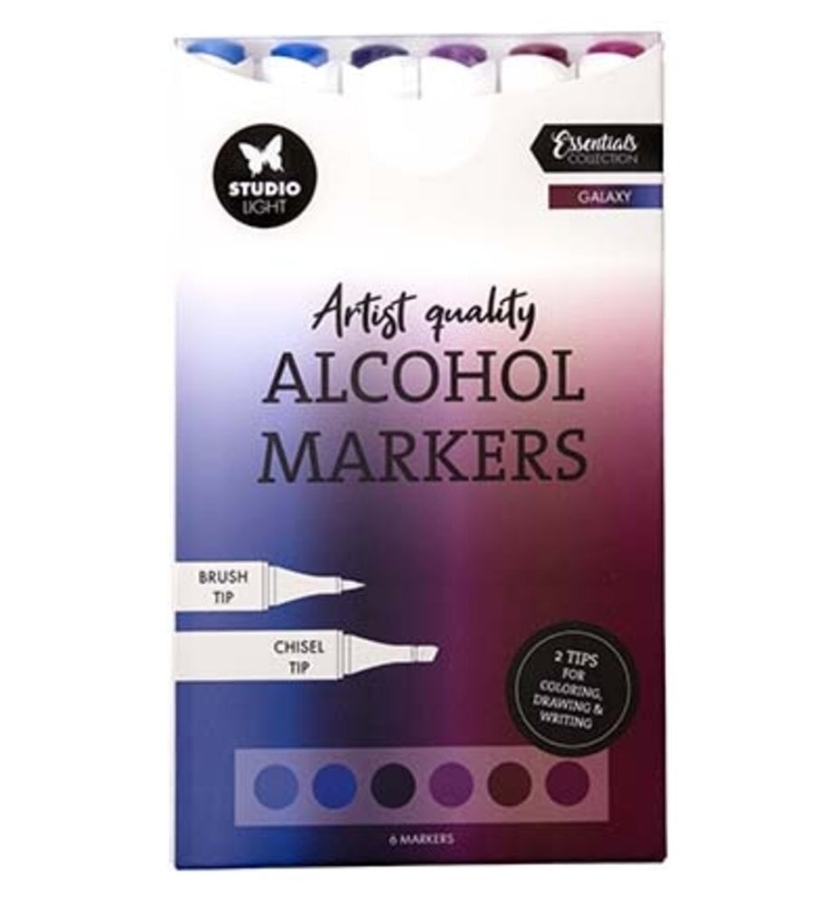 Studio Light Alcohol Markers Galaxy (SL-CO-MARK45)