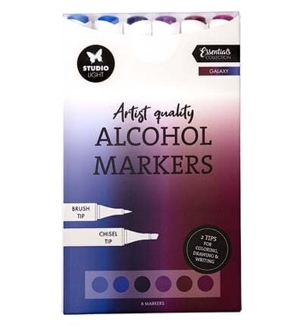 Studio Light Alcohol Markers Galaxy (SL-CO-MARK45)