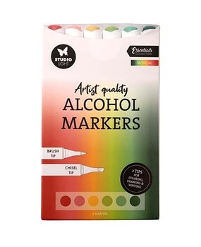 Studio Light Alcohol Markers Tropical (SL-CO-MARK46) Studio Light Alcohol Markers Tropical (SL-CO-MARK46)