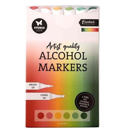 Studio Light Alcohol Markers Tropical (SL-CO-MARK46)