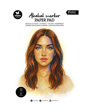 Studio Light A4 Alcohol Markers Paper Pad (SL-CO-PP403) Studio Light A4 Alcohol Markers Paper Pad (SL-CO-PP403)