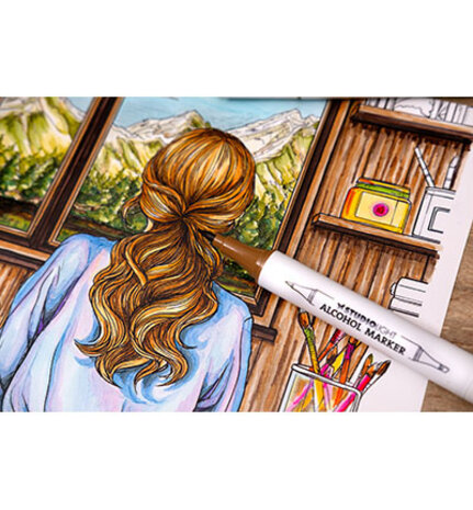 Studio Light A4 Alcohol Markers Paper Pad (SL-CO-PP403)