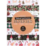 DécoTime Classic Christmas A4 3D Embossed Textured Patterns Paper Pad (3217457)