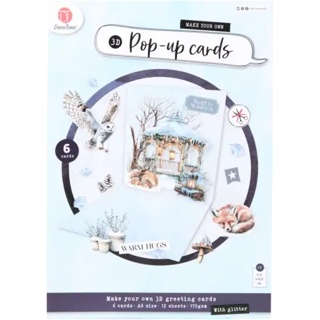 DécoTime Winter Forest DIY 3D Pop-Up Cards (3217456)