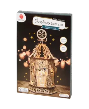 DécoTime DIY Wooden Lantern Winter Village (3217477)