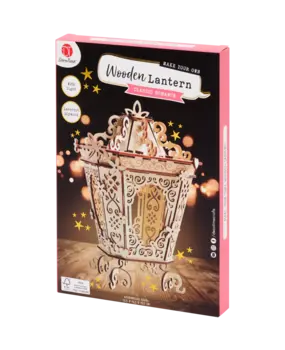 DécoTime DIY Wooden Lantern Classic Romance (3210789)