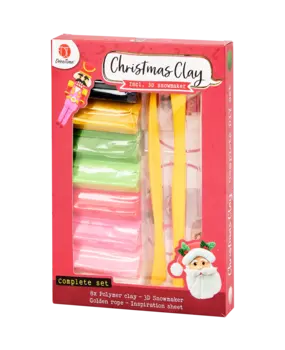 DécoTime Xmas Red Polymer Clay Set (3218263)