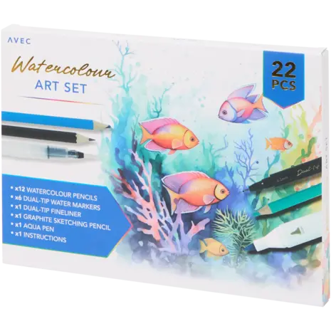 AVEC Watercolour Art Set (3209377)