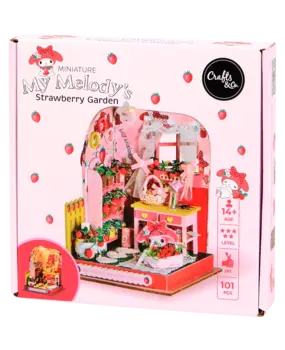 Crafts & Co. DIY Miniature My Melody Strawberry Garden (3216188)