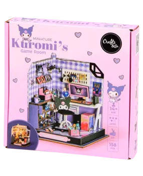 Crafts & Co. DIY Miniature Kuromi's Game Room (3216188)