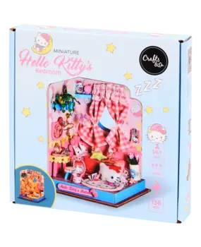 Crafts & Co. DIY Miniature Hello Kitty's Bedroom (3216188)
