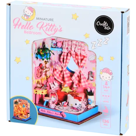 Crafts & Co. DIY Miniature Hello Kitty's Bedroom (3216188) Crafts & Co. DIY Miniature Hello Kitty's Bedroom (3216188)
